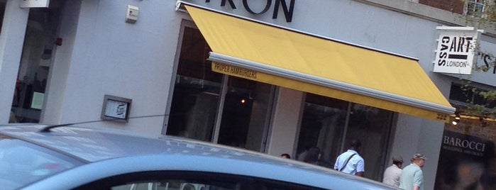 Byron is one of London restaurants.