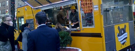 Food truck off Park Ave is one of New York.