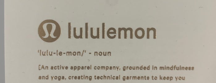 lululemon is one of Australia.