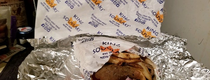 King Souvlaki is one of Lugares favoritos de Ken.