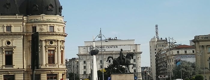 Statuia lui Mihai Eminescu is one of Bükreş planım.