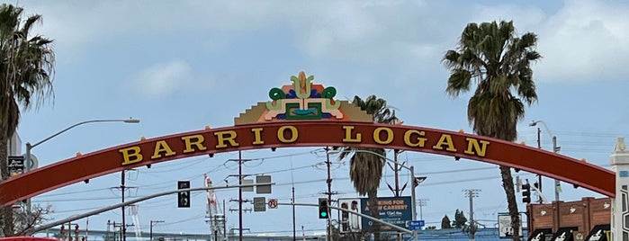 Barrio Logan Sign is one of Locais curtidos por Donna.