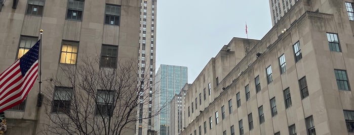 Rockefeller Plaza is one of USA New York 🇺🇸.