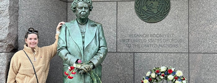 Eleanor Roosevelt Memorial is one of DC.