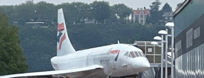 British Airways Concorde (G-BOAD) is one of Intrepid Museum.