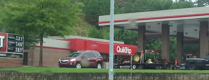 Quick Trip is one of regulars.