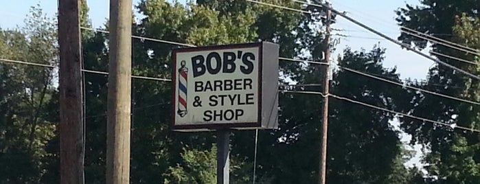Bob's Barber Shop is one of Tempat yang Disukai Brad.