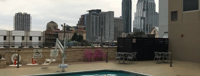 Holiday Inn Express And Suites - Austin Downtown Pool is one of Red River Fun.