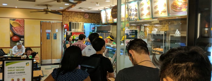 Subway is one of All-time favorites in Singapore.