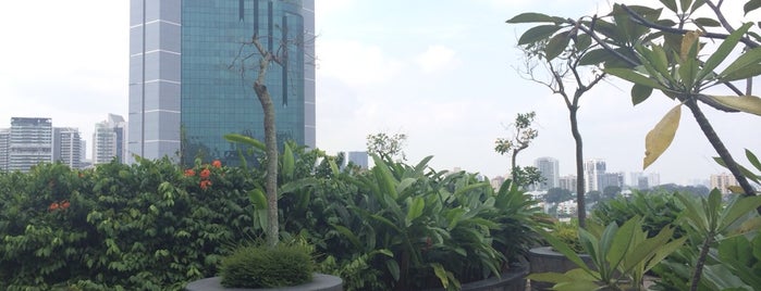 Courtyard @ Novena Medical Center is one of Micheenli Guide: Peaceful sanctuaries in Singapore.