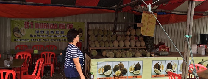 81 Durian is one of Malaysia.