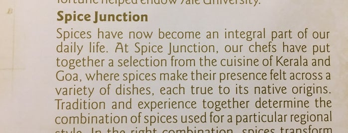 Spice Junction is one of Want To Go.