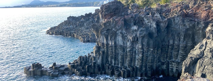 Daepo Jusangjeolli is one of Jeju Island.