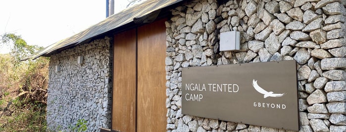 Ngala Tented Camp is one of LT's ROTW.