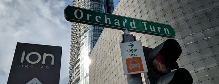 Orchard Turn is one of Frequent locations.