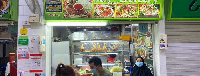 Alhambra Satay is one of Singapore - Hawker Food.