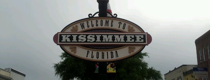Historic Downtown Kissimmee is one of Tempat yang Disukai Cesar.