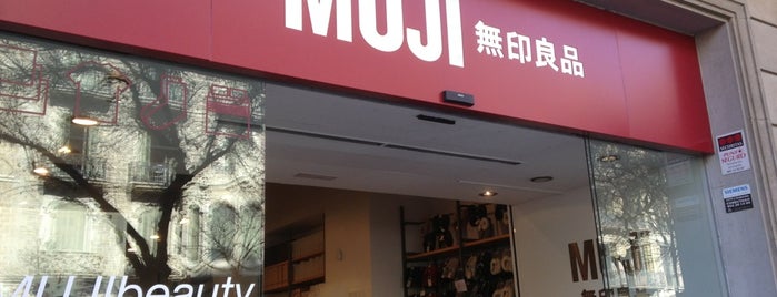 Muji is one of Barcelona, Spain.