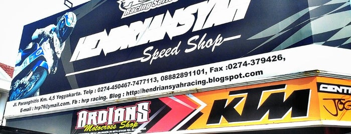 HENDRIANSYAH SPEED SHOOP is one of Top picks for Automotive Shops.