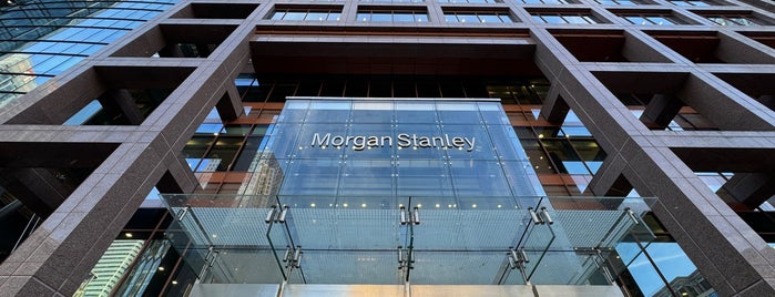 Morgan Stanley is one of London to do.