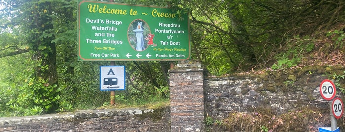 Devil's Bridge Falls is one of Wales wedding.