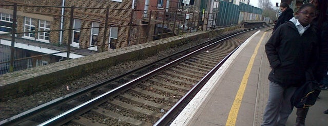 Peckham Rye Railway Station (PMR) is one of London // SE5 (Camberwell, Brixton & Peckham).