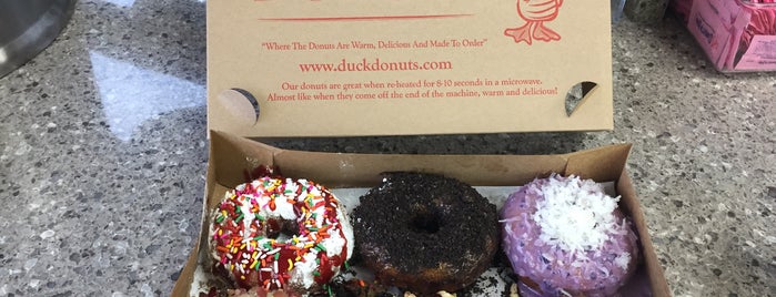 Duck Donuts is one of A Guide to D.C.'s Essential Doughnut Shops.