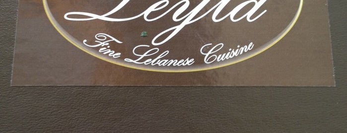 Leyla Fine Lebanese Cuisine is one of Justin : понравившиеся места.
