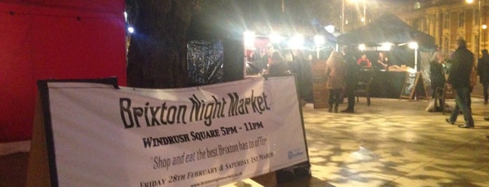 Brixton Night Market is one of London, Uk.