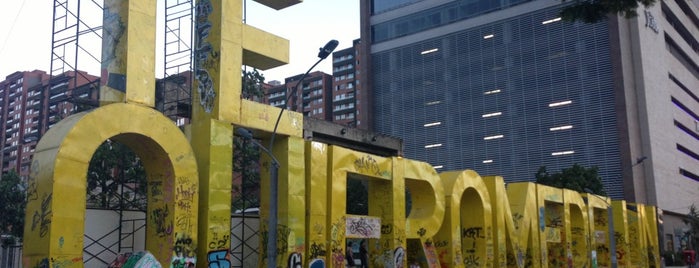 Parque Lineal Ciudad del Río is one of Medellin.