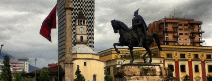 Skanderbeg Square is one of Balkans.