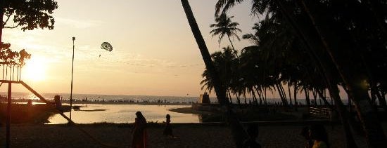 Colva Beach is one of Goa's places.