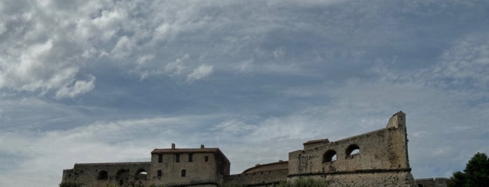 Fort Carré is one of Antibes.