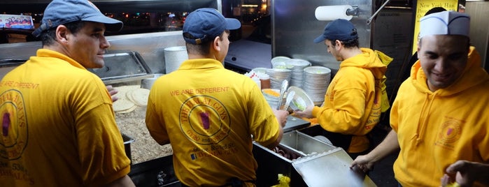 The Halal Guys is one of Chris' NYC To-Dine List.