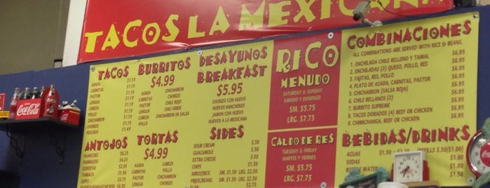 La Mexicana is one of Food - Mexican.