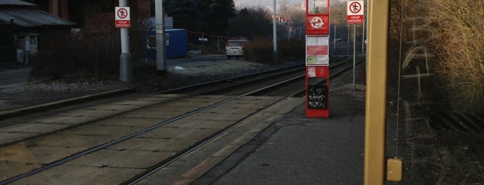 Nad Trojou (tram) is one of Tramvajové zastávky v Praze (díl první).