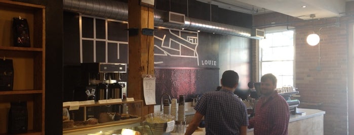 Louie Craft Coffee is one of Want to try.