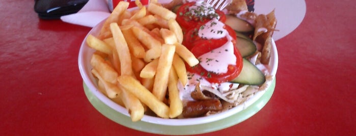 Döner Kebab is one of Gyros & Hamburger & Hot Dog.