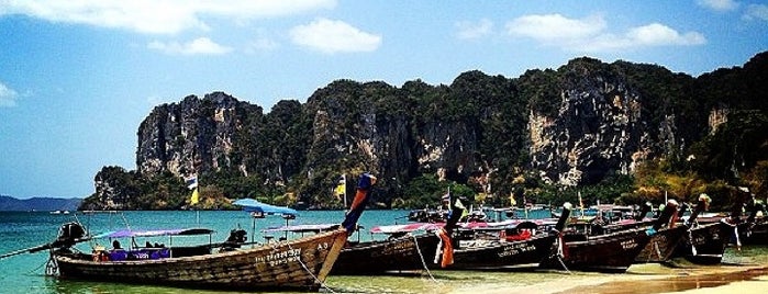 Railay Beach West is one of Guide to the best spots in Krabi.|เที่ยวกระบี่.