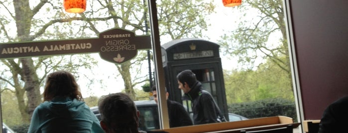 Starbucks is one of London - Cafes.