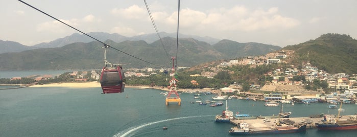 Vinpearl Cable Car Station is one of Nha Trang Travel Tips.