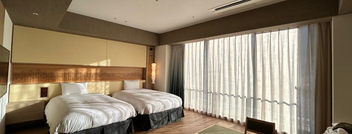 Suginoi Hotel is one of EV friendly venues in Japan.