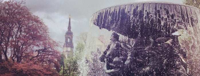 Albertplatz is one of Dresden..