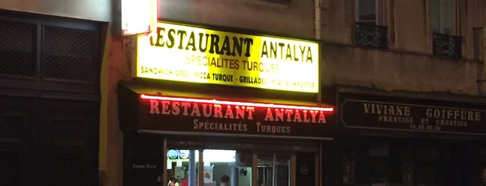 Antalya is one of Fast-Food.
