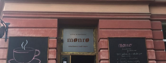 Kavárna MonRo is one of Tea, Coffee and Wine in Brno.