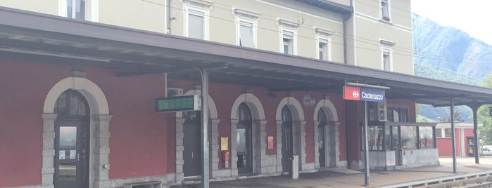 Stazione Cadenazzo is one of Meine Bahnhöfe.