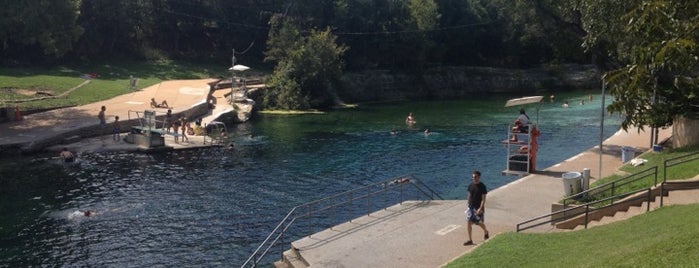 Barton Springs Pool is one of The Daytripper's Austin.
