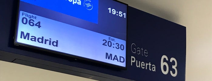 Puerta / Gate 63 is one of Cancun.