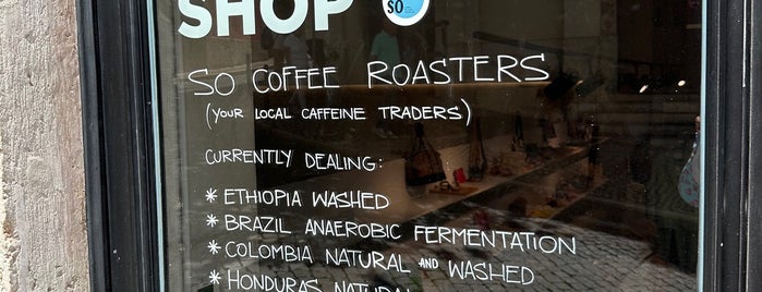 So Coffee Roasters is one of Lisboa 🇵🇹.