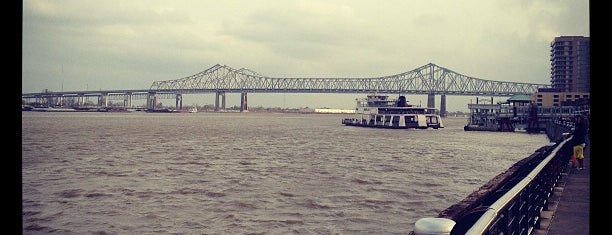 The Mississippi River is one of New Orleans.